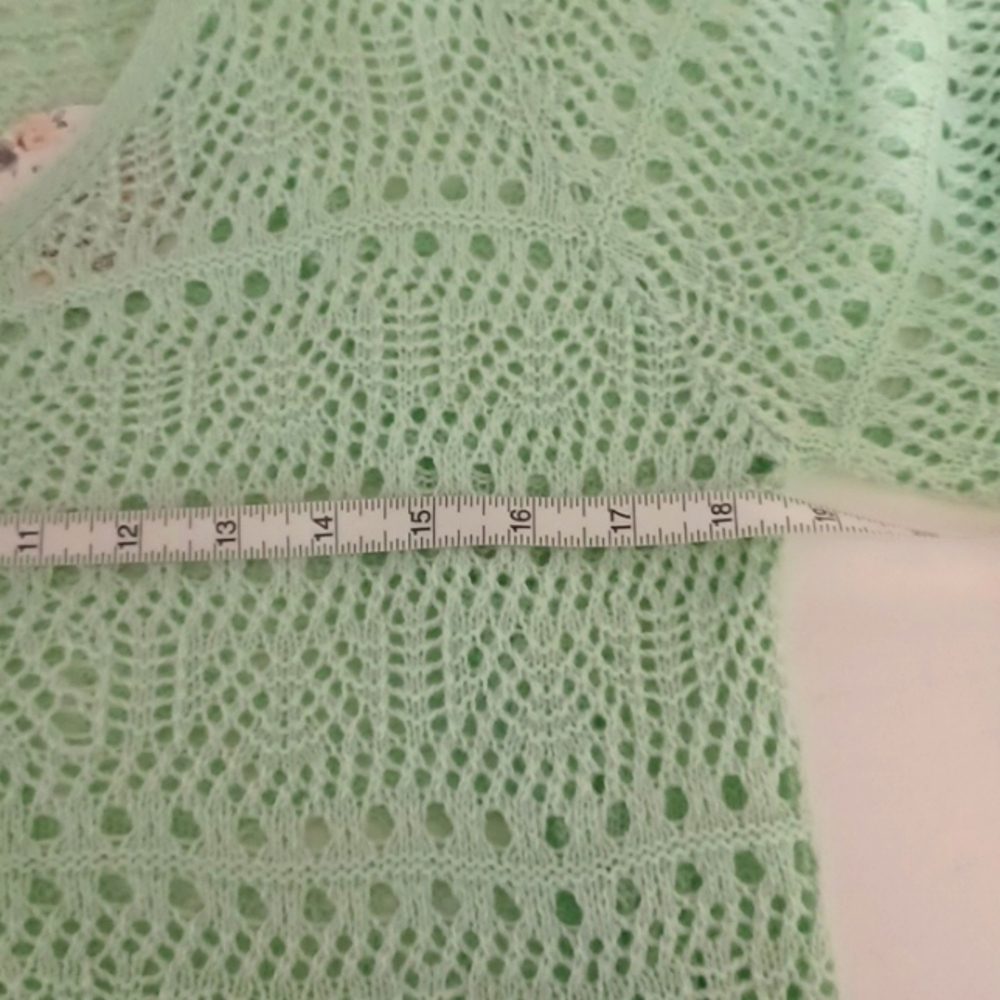 NWT Jolie & Joy knit top mint green Large - Picture 6 of 6